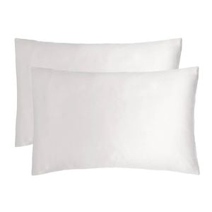 Bambury Bamboo Satin Pillowcases - White
