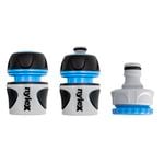 Nylex 12mm 3 Piece Plastic Hose Connector Set