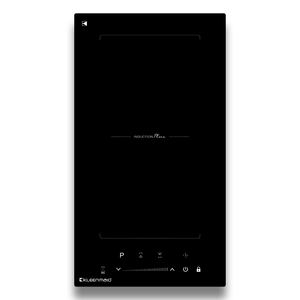 Kleenmaid 30cm Black Glass Induction Cooktop
