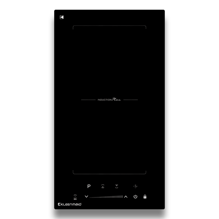 Kleenmaid 30cm Black Glass Induction Cooktop