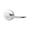 Lockwood 63mm Satin Chrome Pearl Velocity Dummy Lever Half Set