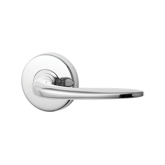 Lockwood 63mm Satin Chrome Pearl Velocity Dummy Lever Half Set