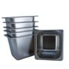 LCE Gastronorm GN Pan One Sixth Size 1/6 GN Pans 150mm (Pack of 6)
