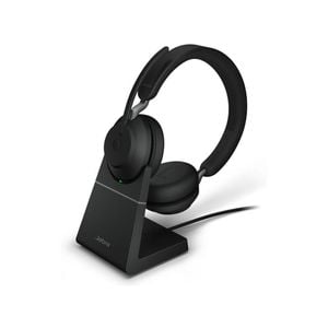 Jabra Evolve2 65 Uc Stereo Usb-c Bluetooth Headset With Charging Stand [26599-989-889]