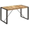 vidaXL Dining Table 140x70x75cm Kitchen Dining Room Table