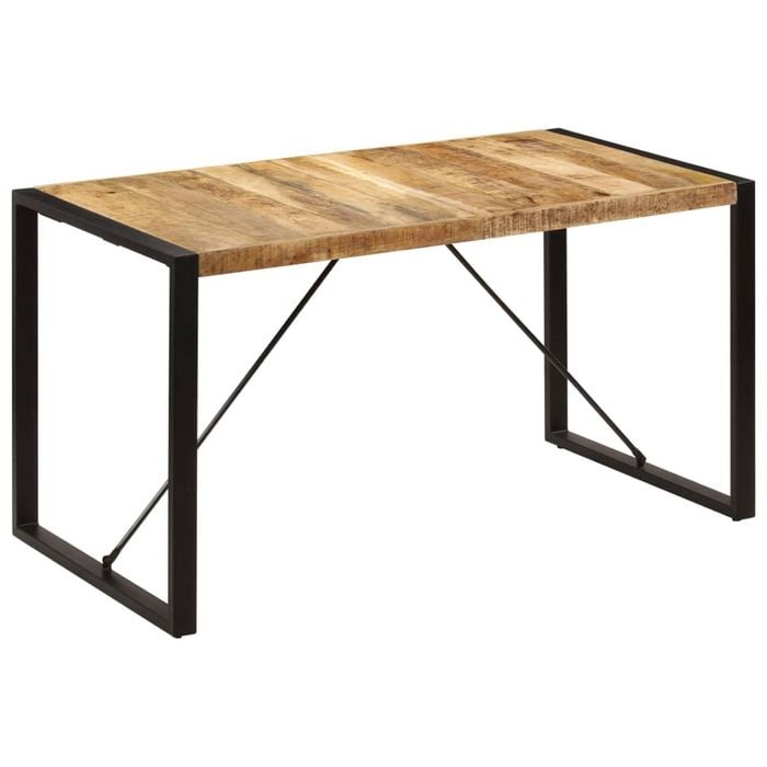 vidaXL Dining Table 140x70x75cm Kitchen Dining Room Table