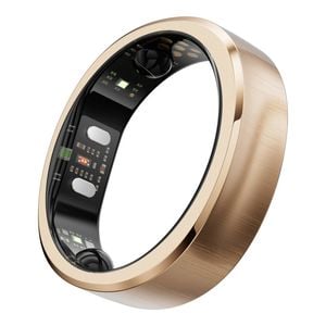 RingConn Gen 3 Smart Ring - Size 12 (Brushed Rose Gold)