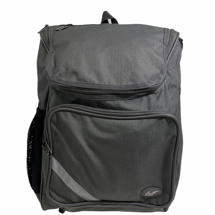 23.5L Leuts Primary Deluxe Backpack School Library Book  Grey