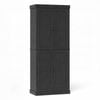 Costway 4-Door Buffet Sideboard Cupboard Black