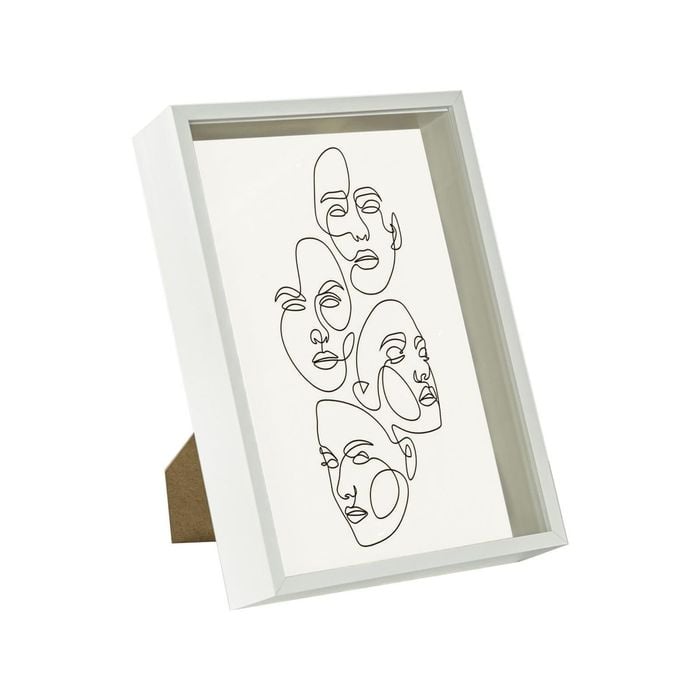 Nicola Spring 3D Deep Box Photo Frame - A4 (8 x 12")