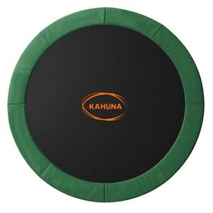 Kahuna 6ft Trampoline Replacememnt Safety Pad Cover and Spring Jumping Bounce Mat Green
