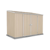 Absco Sheds 3.0 x 1.52 x 2.08m Classic Cream Space Saver Double Door Shed