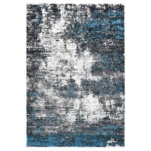 Loom & Lace Millard 651 280x380 White Turquoise Rug