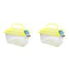 2PK Dudley's World Of Pets Portable Fish Tank Mediumium Assorted
