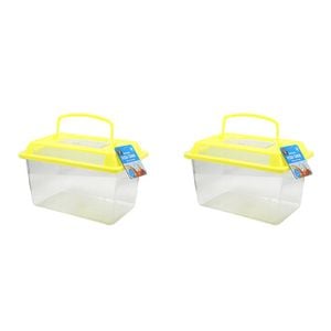2PK Dudley's World Of Pets Portable Fish Tank Mediumium Assorted