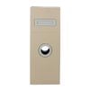 Northcote Pottery 35 x 90cm Grey Metro Pillar Letterbox