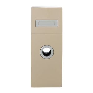 Northcote Pottery 35 x 90cm Grey Metro Pillar Letterbox