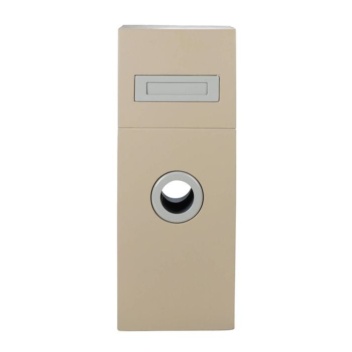Northcote Pottery 35 x 90cm Grey Metro Pillar Letterbox