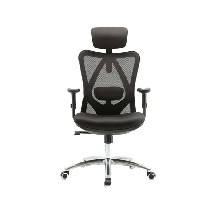Sihoo M18 Classic Office Chair With Triple Spinal Relief - (Black)