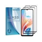 2 Pack MEZON OPPO A18 4G Full Cover Tempered Glass Screen Protectors