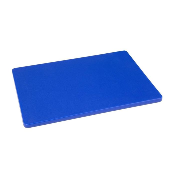 Hygiplas Chopping Board Low Density Blue 305x229x12mm Kitchen Plastic