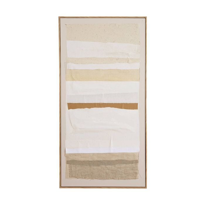 1825 Interiors Taupe Lines II Oil On Canvas Hand-Painted Painting Art 120x60cm
