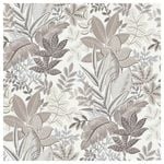 Foliage Wallpaper Beige