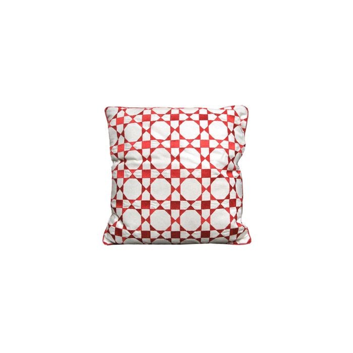 J Elliot Home Ponti Embroidered Cushion 43 x 43 cm