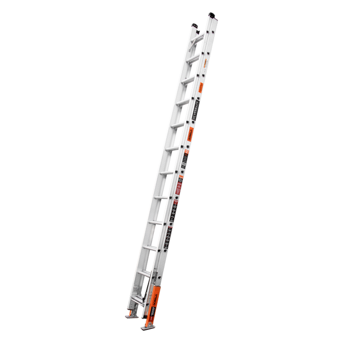 Gorilla 12-24 Step Extension Ladder Silverback 150kg