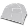 vidaXL Camping Tent Fiberglass White Outdoor Park Family Hiking Mosquito Net