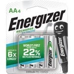 Energizer Recharge Extreme 1.2V AA Battery - 4 Pack