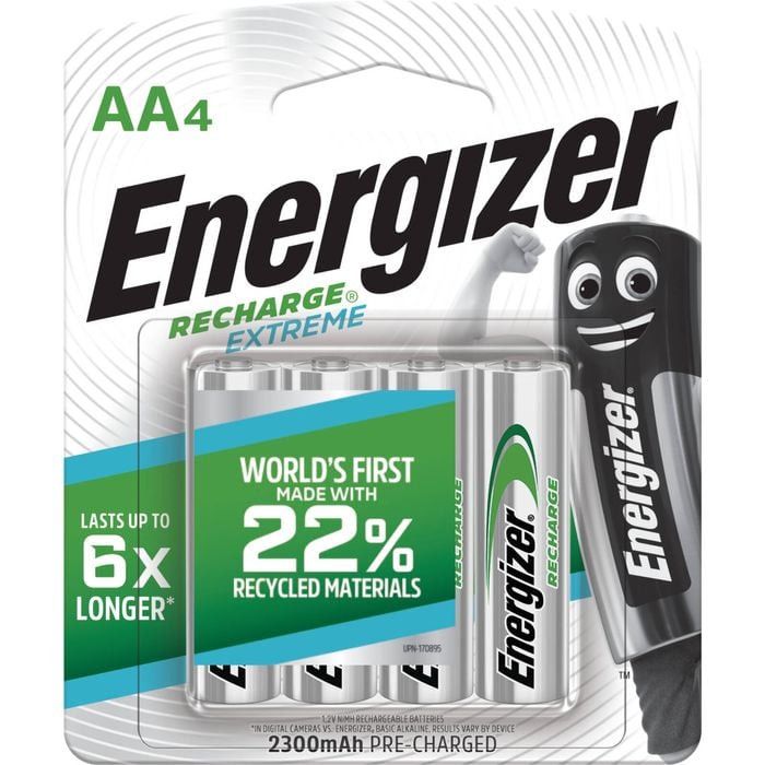 Energizer Recharge Extreme 1.2V AA Battery - 4 Pack