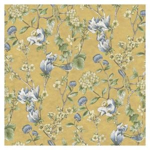 Nightingale Ochre Wallpaper 53cm x 10.05m