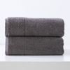 2pc Renee Taylor Aireys 650gsm Zero Twist Bath Sheet Nickel
