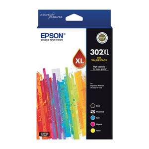 Epson 302xl High Capacity 5 Ink Value Pack