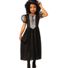 Witch Costume Girls Halloween Fancy Dress Book Week Dress Hat Black