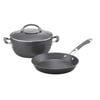 Anolon Endurance+ Nonstick Induction French Skillet 26cm/casserole 26cm/5.2l Set