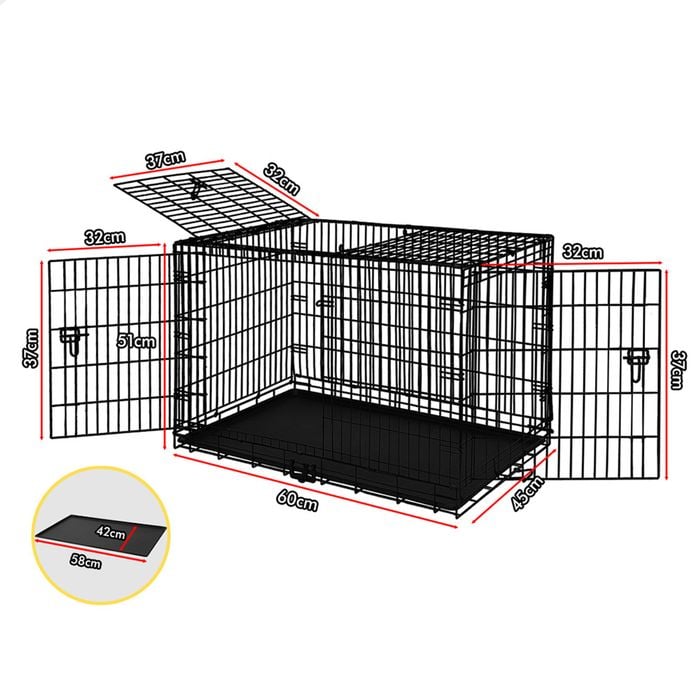 Puppy crate bunnings sale
