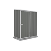 Absco Sheds 1.52 x 0.78 x 1.95m Woodland Grey Space Saver Single Door Garden Shed