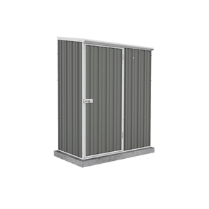 Absco Sheds 1.52 x 0.78 x 1.95m Woodland Grey Space Saver Single Door Garden Shed