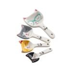 Davis & Waddell Kitty Crew Measuring Spoons Set/4 Multi 11x6x2.5cm