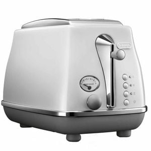 DeLonghi Icona Capitals White 2 Slice Toaster CTOC2003W