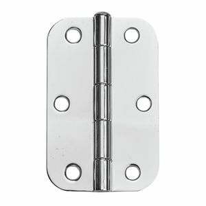 Pinnacle 90mm Loose Pin Radius Butt Hinge - 20 Pack
