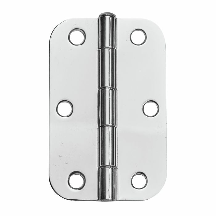Pinnacle 90mm Loose Pin Radius Butt Hinge - 20 Pack