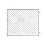 PEAK No-Dig Mesh Fencing 1500 x 1200mm Black Steel Panel