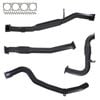 Ignite Exhausts Turbo Back For Nissan Gu Patrol 3l Coil Spring Ute 3" Cat & Hotdog 409 Stainless Steel