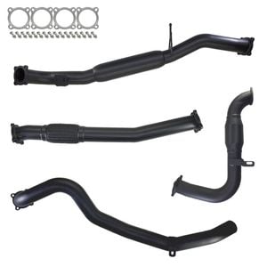Ignite Exhausts Turbo Back For Nissan Gu Patrol 3l Coil Spring Ute 3" Cat & Hotdog 409 Stainless Steel