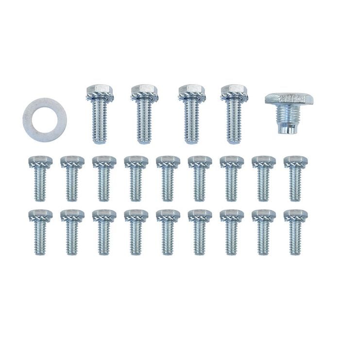 24 Piece Oil Pan Bolts Set Ford 302-351c