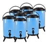 SOGA 8X Stainless Steel Insulated Beverage Dispenser with Tap 16L Blue