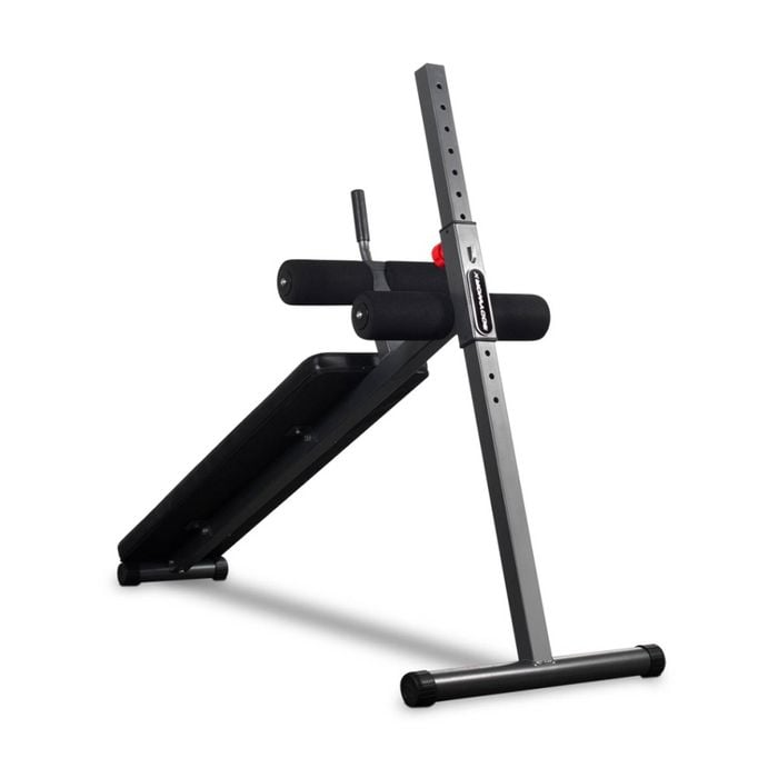 Adjustable Abdominal Ladder Gym Bench W/ Cushion & Foam Rollers 190x60cm